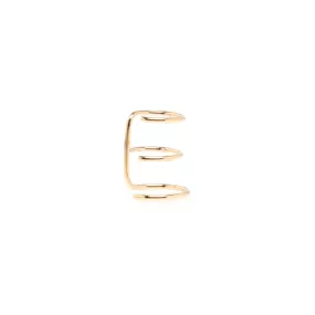 14k Gold Triple Wire Ear Cuff