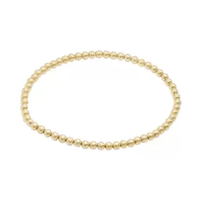 Bead Bracelet (10K Gold - Medium)