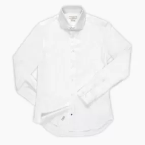 Clamenc shirt in Elegant Herringbone Cotton