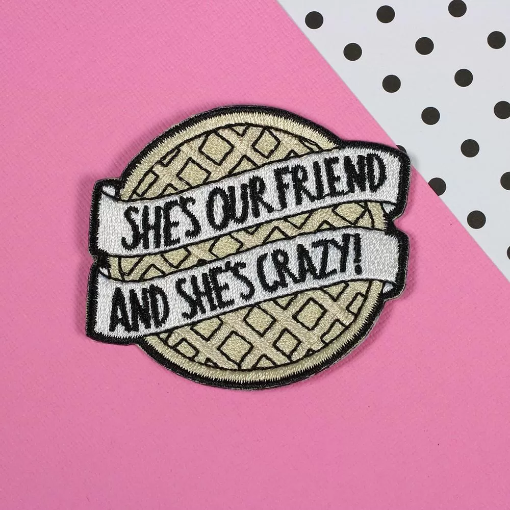 Eggo Woven Iron On Patch