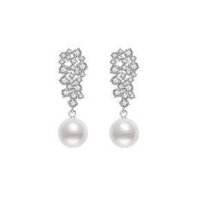 Elegant Freshwater Pearl Earrings WE00330 | CELESTE