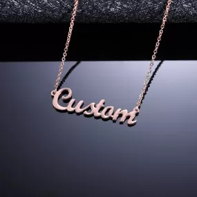 Elegant Style Custom Necklace