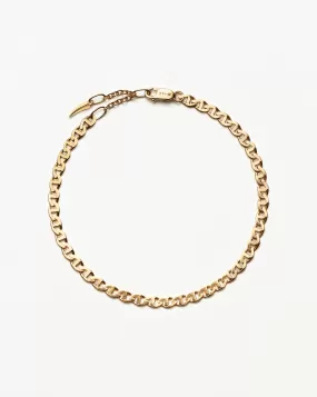 Fine Flat Mariner Chain Bracelet