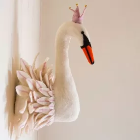 Handmade Felt Swan