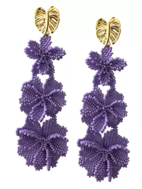 Lilac Garden Earrings (3F)