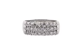 Multi Row Diamond Ring