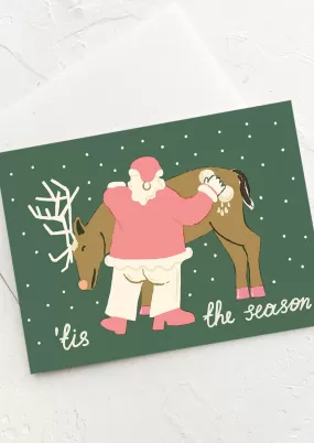 Santa & Rudolph Card