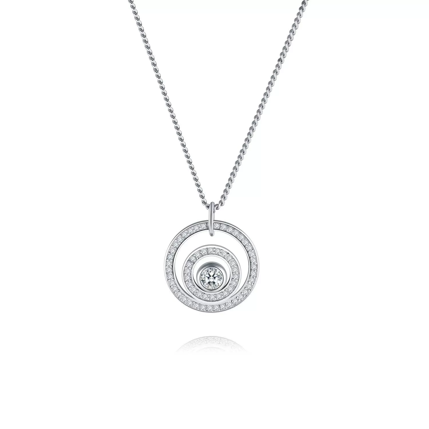 Star Track Necklace Orbit Collection by Parastoo Behzad