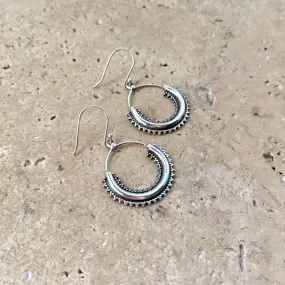 Sterling Silver Earrings - Eclipse