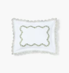 The Boudoir Pillow - Apple Green Sloane