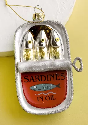 Tin of Sardines Ornament