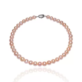 Top Lustre Pink Freshwater Pearl Necklace WN00496