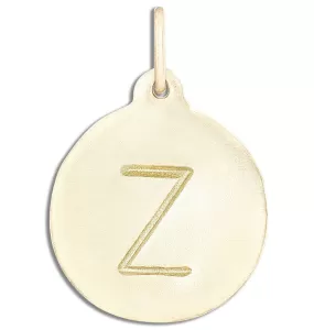 Z Alphabet Charm